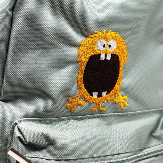 Cute Monster Face Backpack for Kids