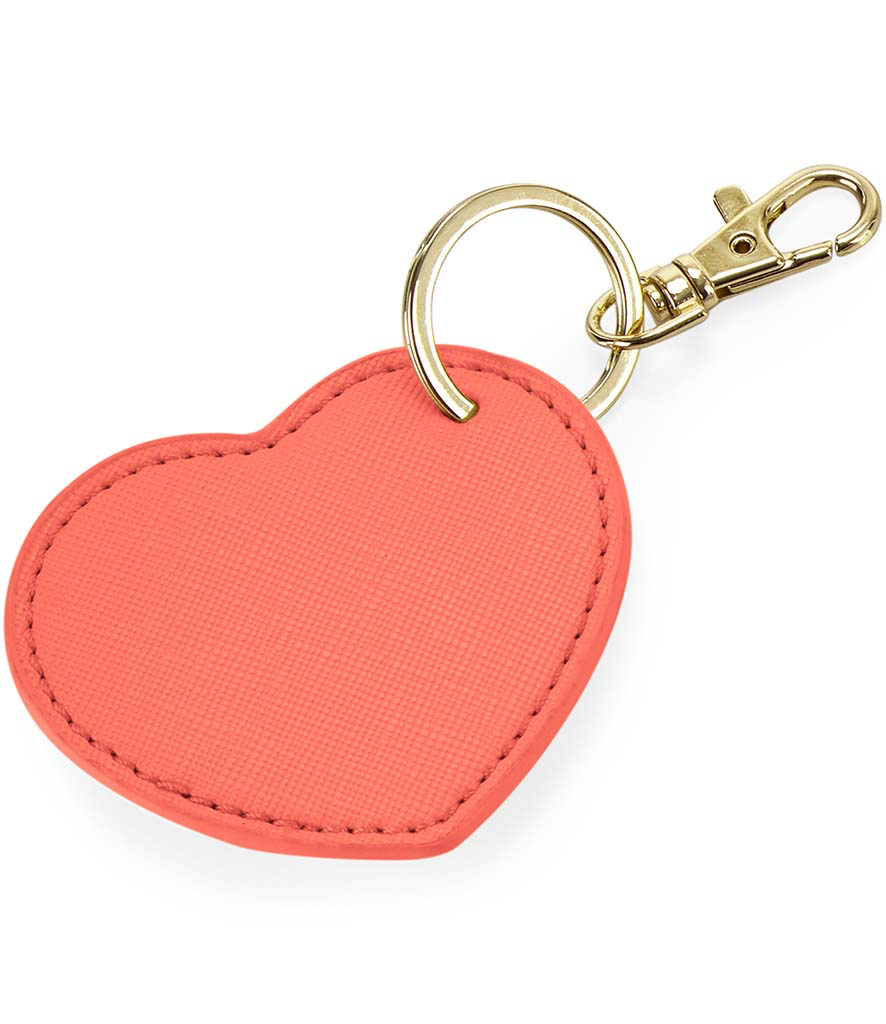 Elegant Heart Keyring & Bag Charm