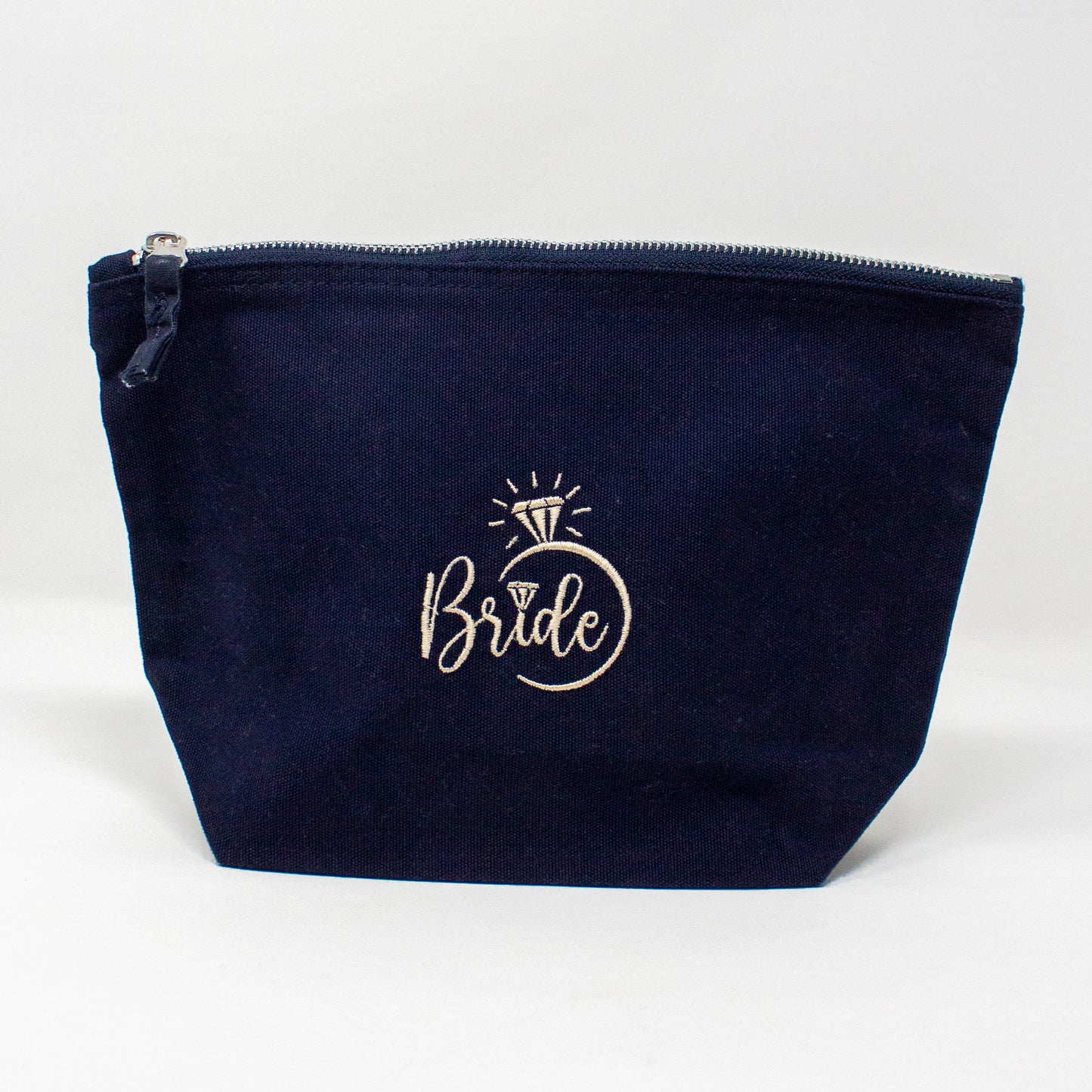 Elegant "Bride" Makeup Bag