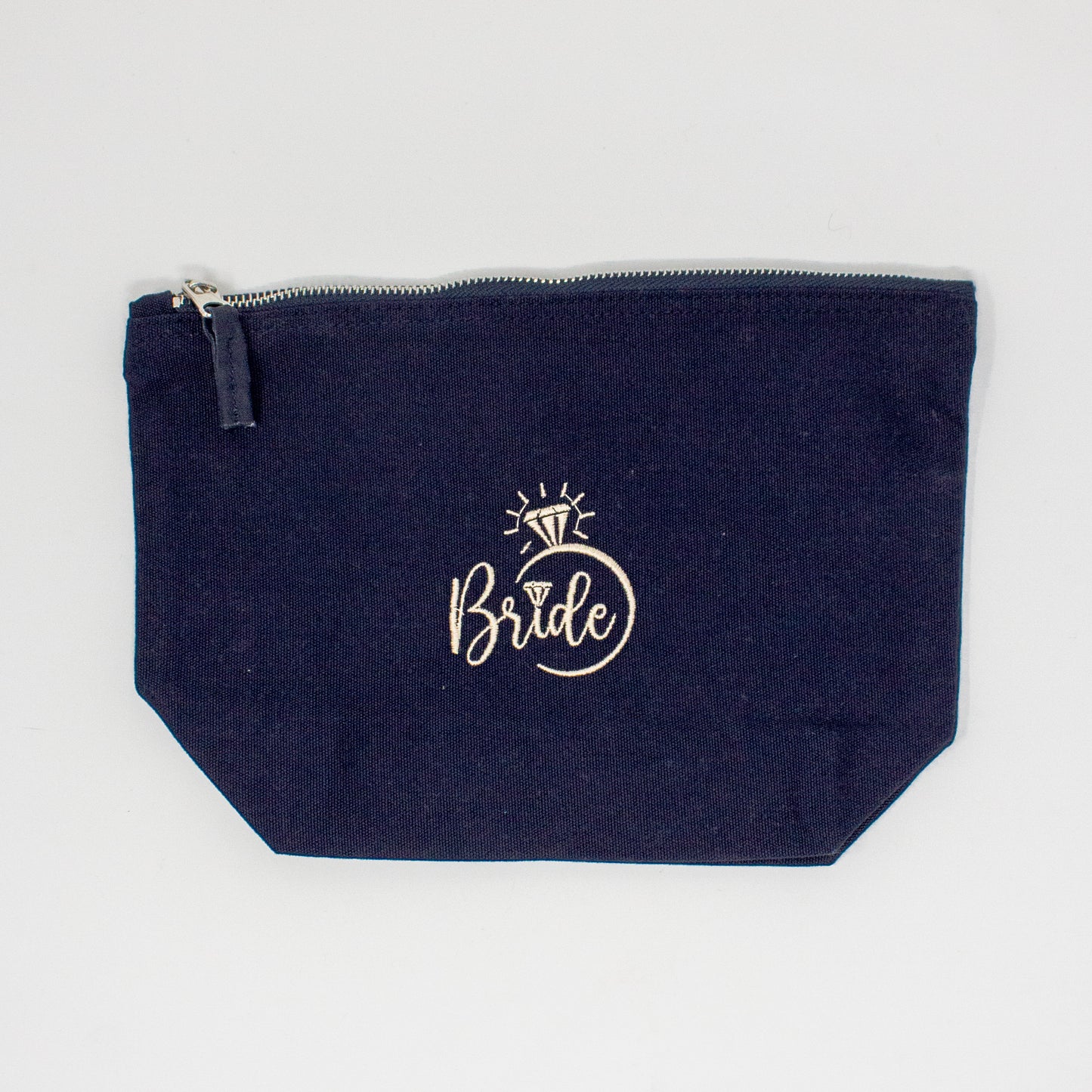 Elegant "Bride" Makeup Bag