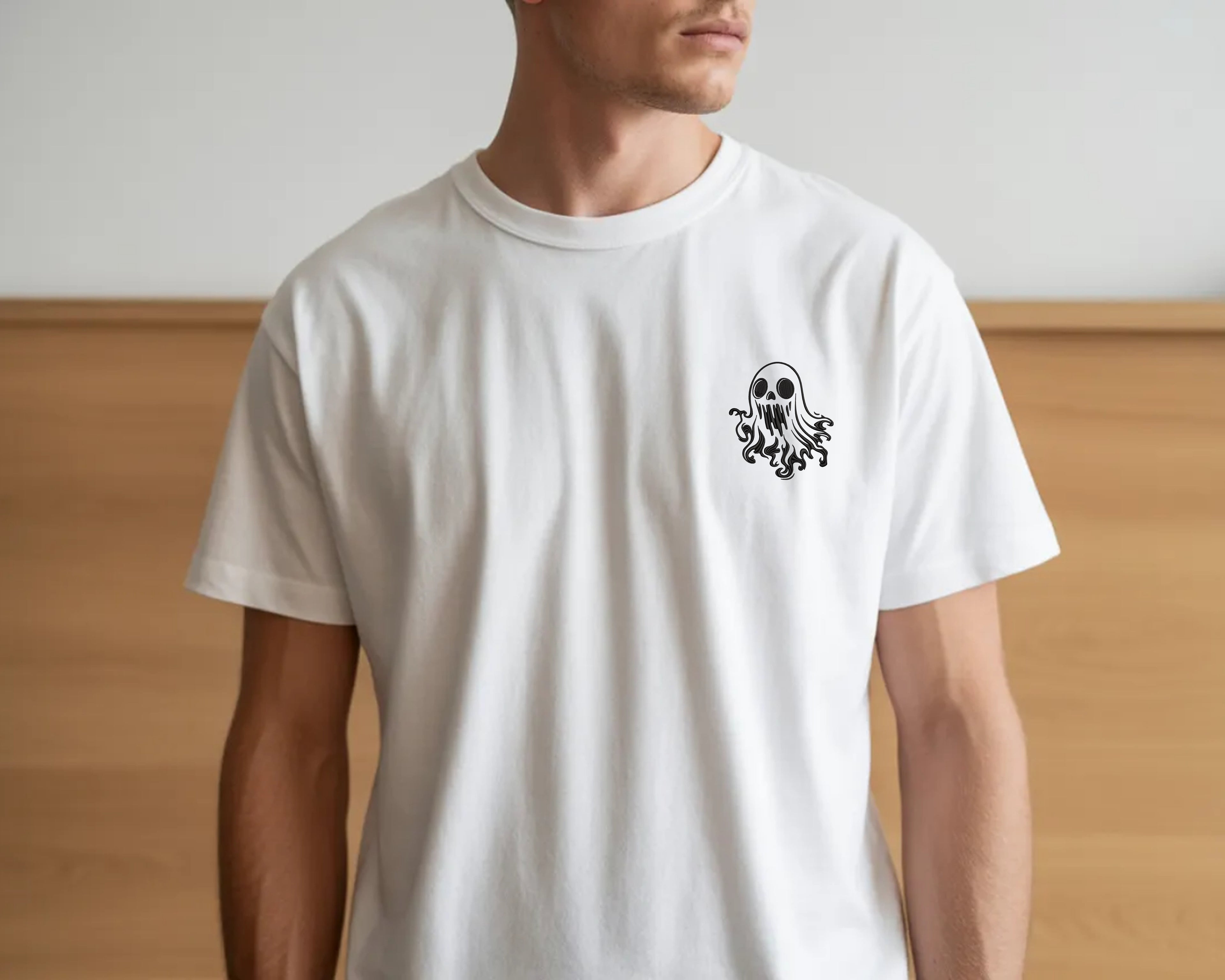 Drift Ghost Embroidered Tee