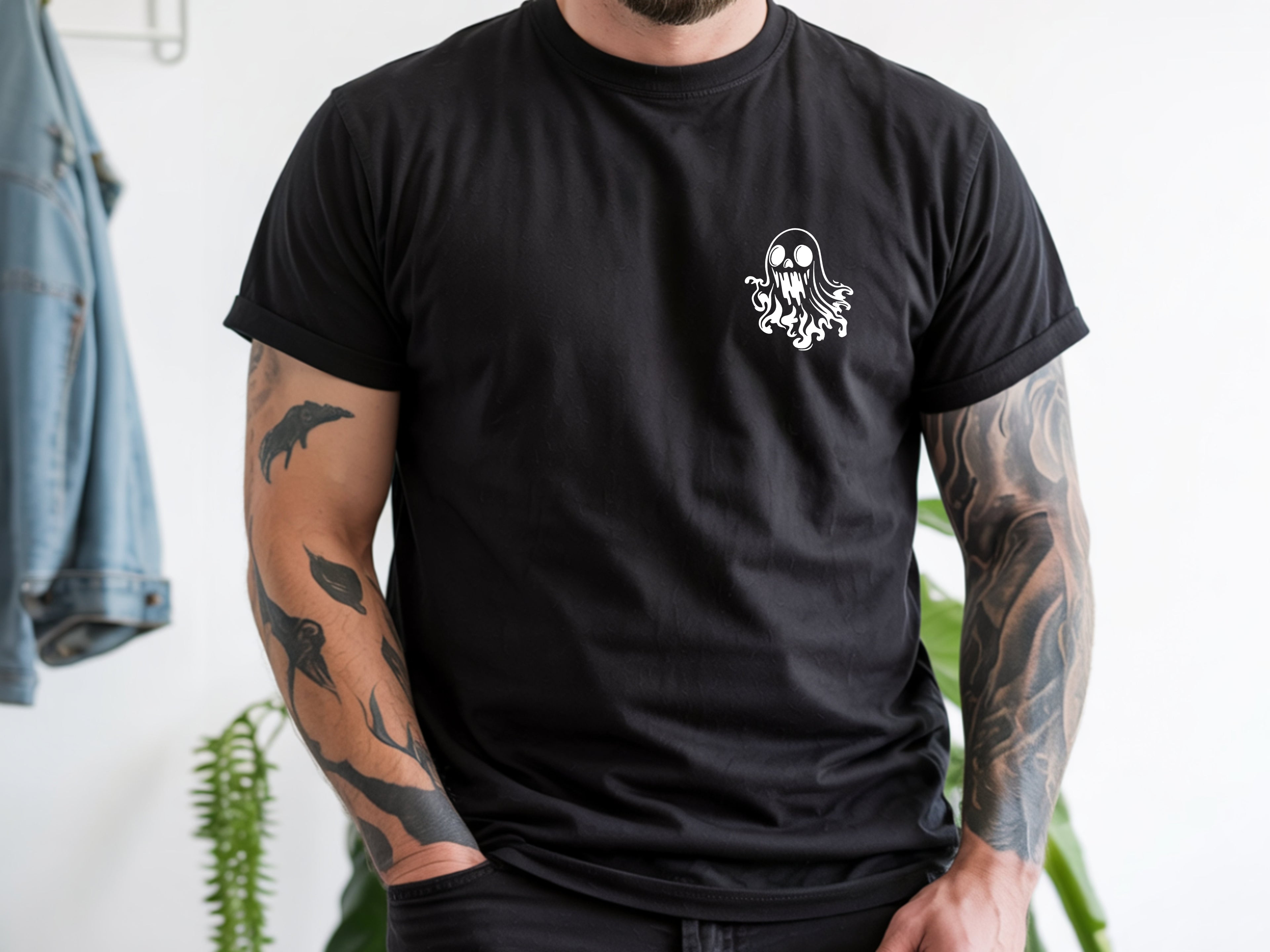 Drift Ghost Embroidered Tee