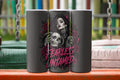 Fearless & Untamed Gothic Skull 20oz Tumbler