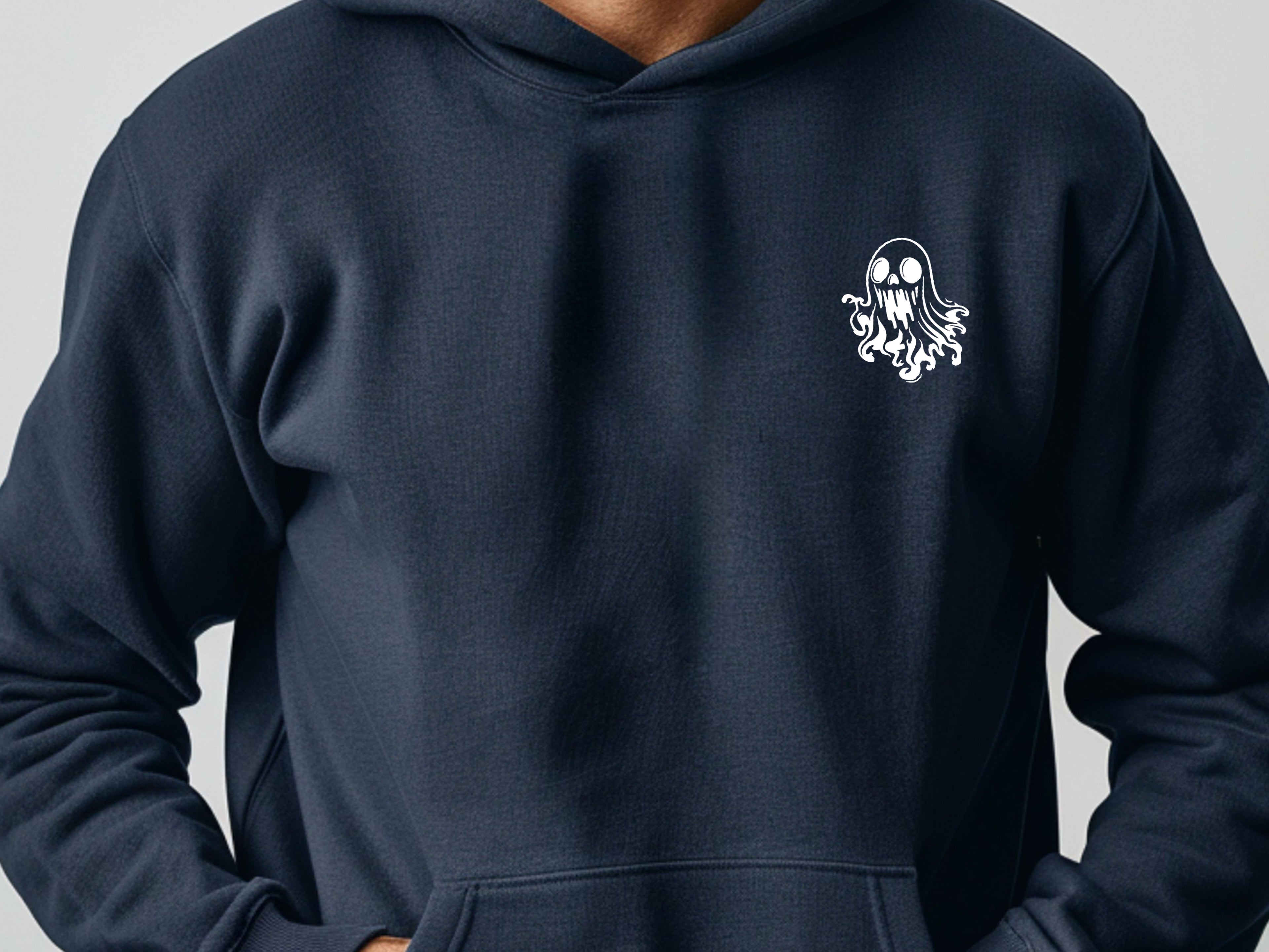 Drift Ghost Embroidered Hoodie