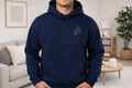 Minimalist Parent & Child Embroidered Hoodie – Fine Line Art Tee