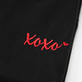 "XOXO" Embroidered Sweatshirt - Valentine's Day Gift -  Romantic Pullover