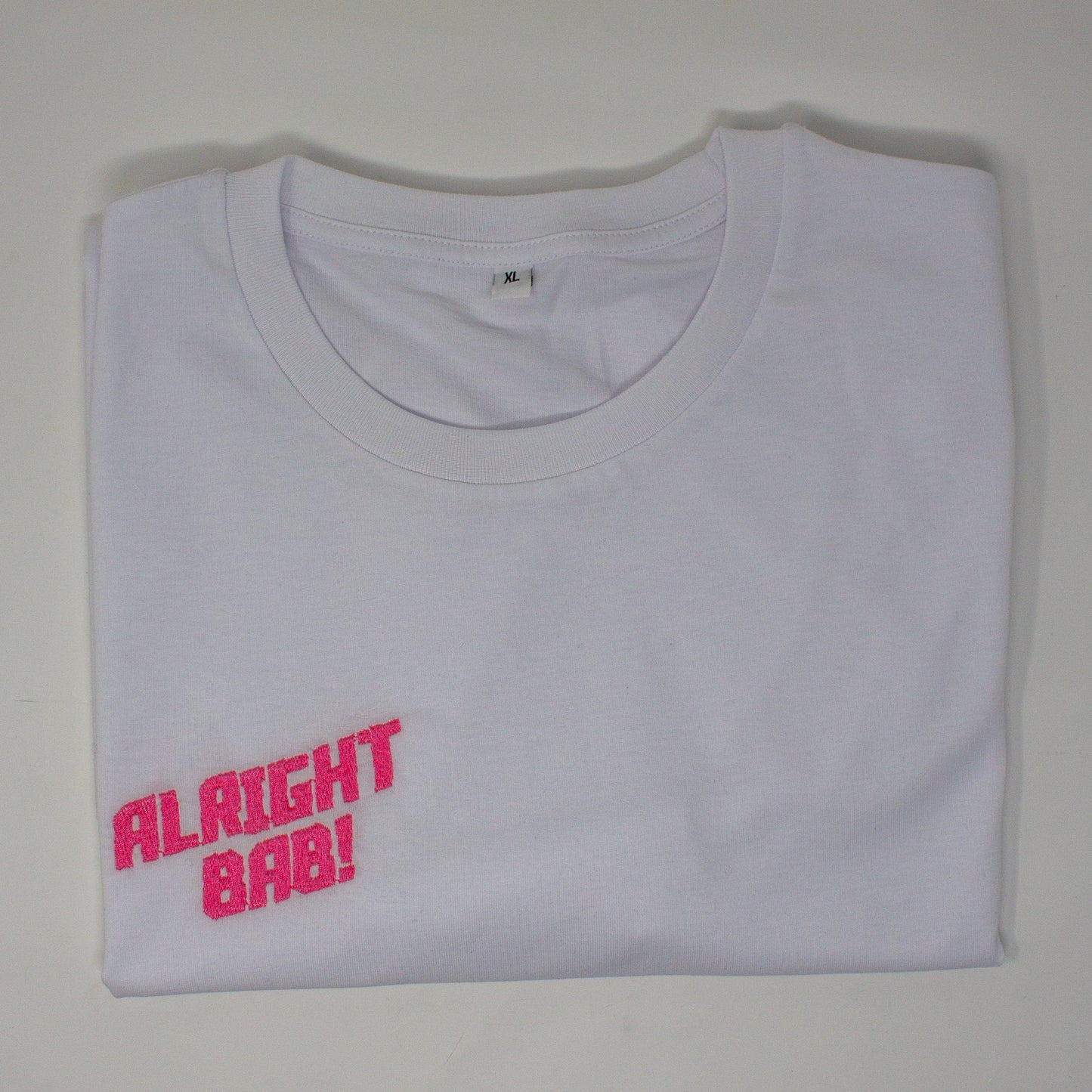Alright Bab! Birmingham Slang Embroidered T-Shirt - Local Pride Tee