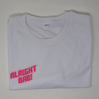 Alright Bab! Birmingham Slang Embroidered T-Shirt - Local Pride Tee