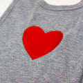 Heart Appliqué Baby Bib