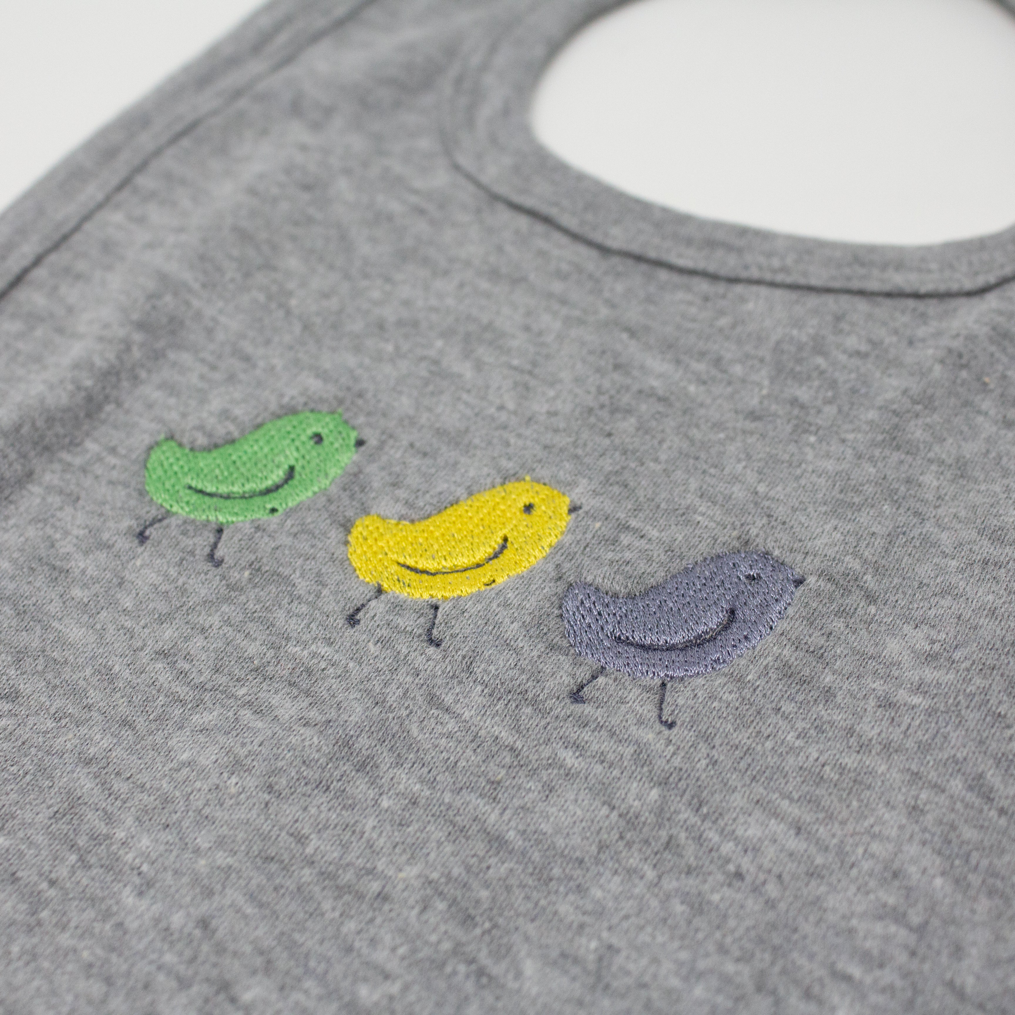 Colourful Birds Bib