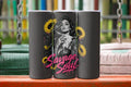 Savage Soul Gothic Tumbler – 20oz Skull Cup with Straw