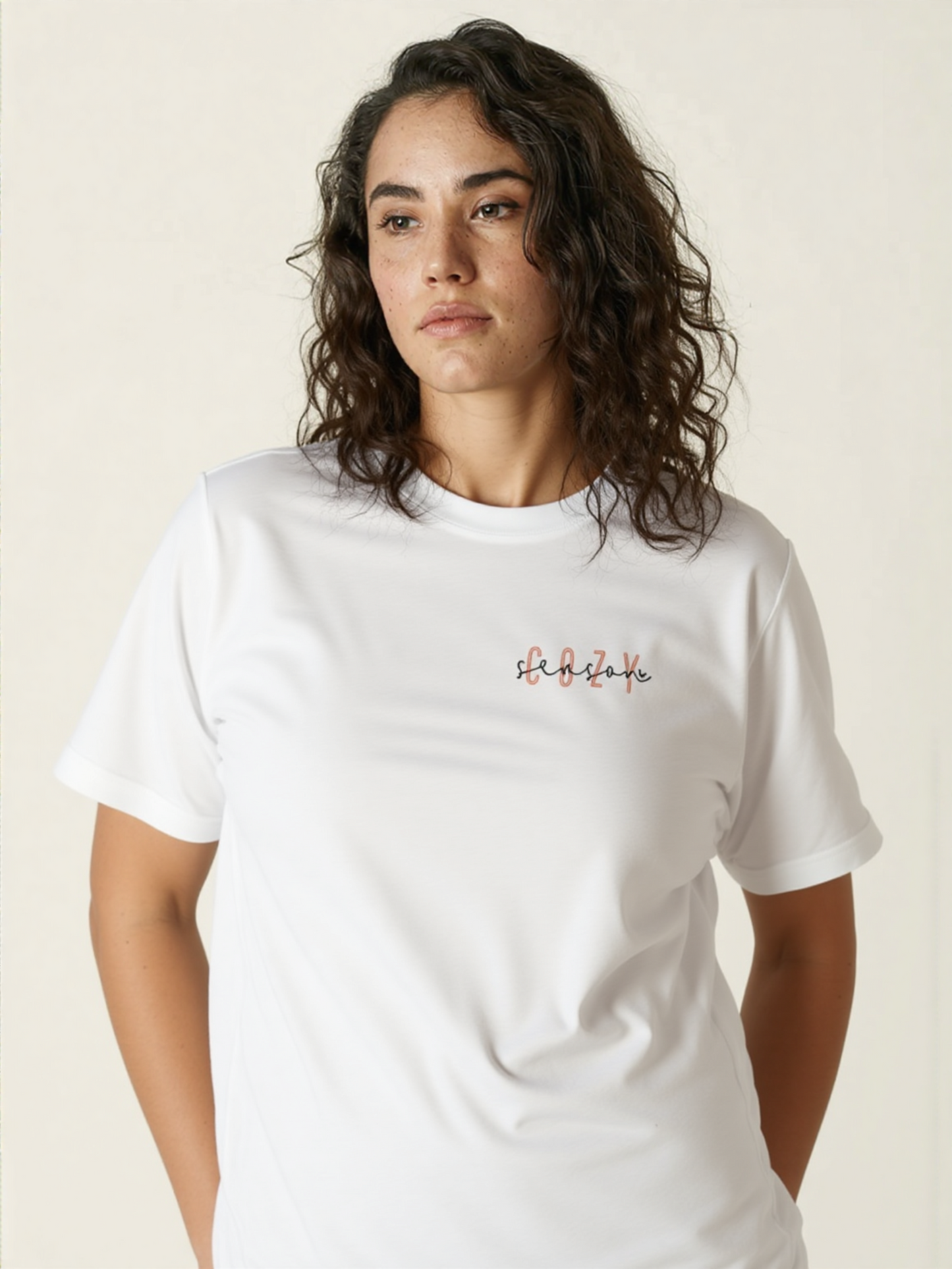 Embrace Cozy Season Embroidered Tee