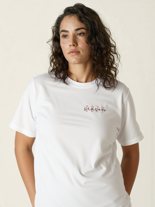 Embrace Cozy Season Embroidered Tee