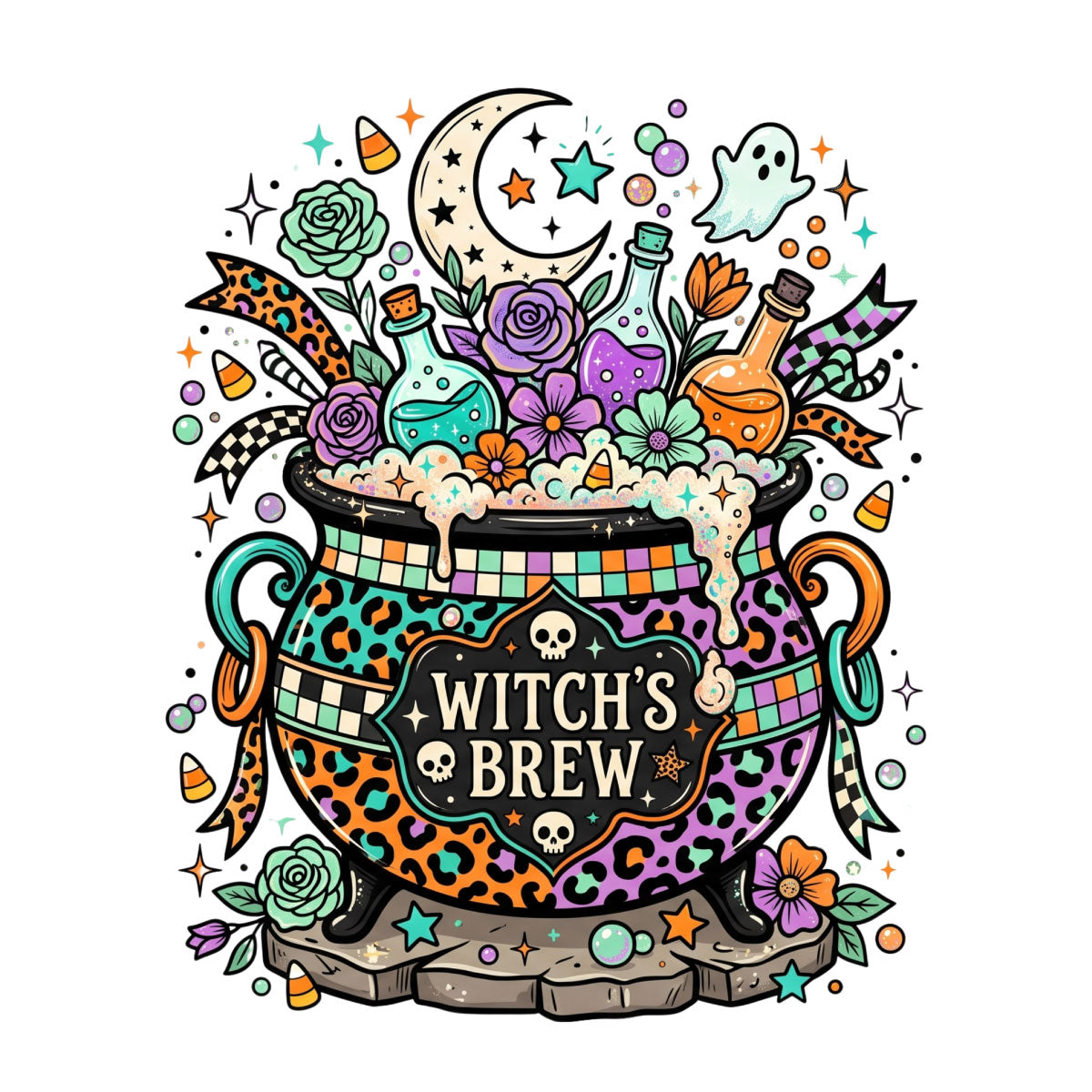 Witch’s Brew Spooky Cauldron