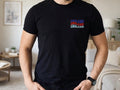 Embroidered England “Triple Script” T-Shirt – Classic Football Fan Tee