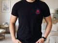 Embroidered England Lion Crest T-Shirt – Premium Football Supporter Tee