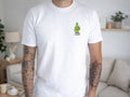 FCKTUS Cactus Embroidery Tee - Minimal Graphic T-Shirt