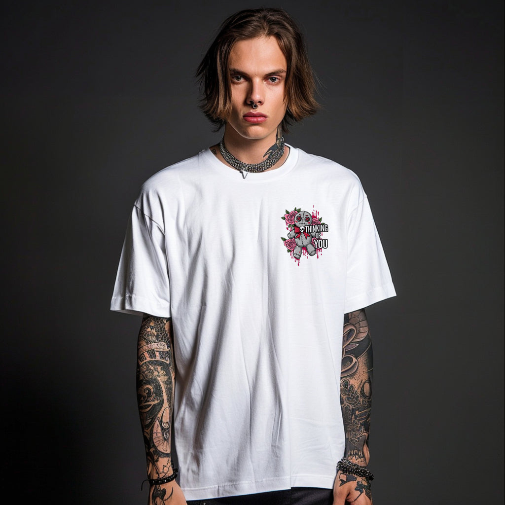 Thinking of You Gothic Voodoo Doll | Graphic T-Shirt
