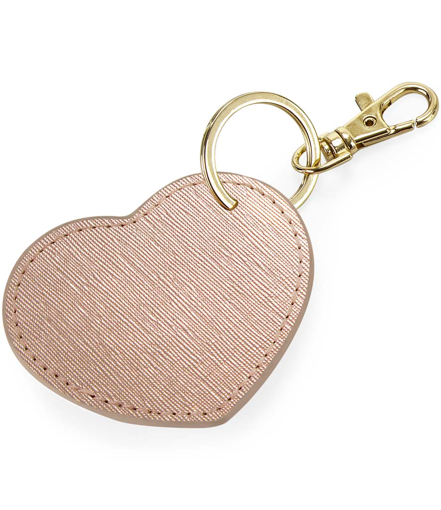 Elegant Heart Keyring & Bag Charm