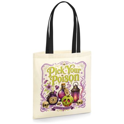Pick Your Poison Gothic Tote Bag