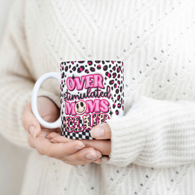 Over Stimulated Moms Club 11oz Ceramic Mug